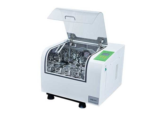 20-300rpm卓上の細菌のシェーカーの定温器、実験室のシェーカーの定温器のコンパクト デザイン